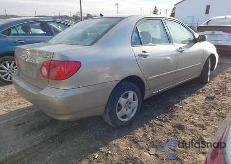 2006 Toyota Corolla Le z USA, uszkodzony, nr VIN 1NXBR32E56Z583283